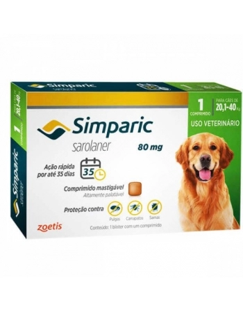 SIMPARIC TAB 80MG(20,1-40KG) CX1