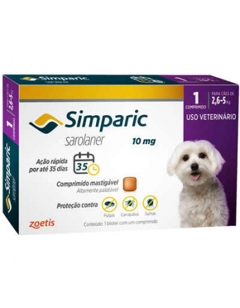 SIMPARIC TAB 10MG(2,6-5KG) CX1