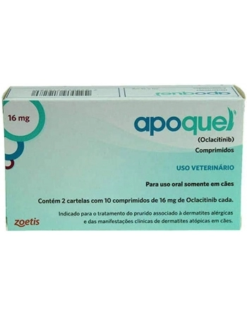 APOQUEL 16 MG 20 COMPR