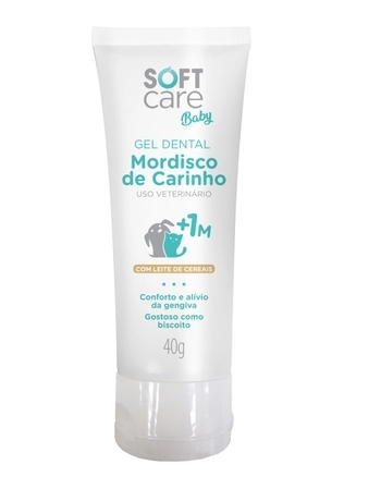 SOFT CARE BABY GEL DENTAL MORDISCO DE CARINHO 40GR