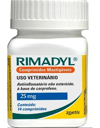 RIMADYL 25MG FR 14 CP