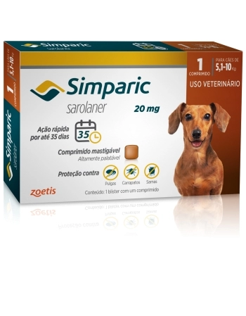 SIMPARIC TAB 20MG(5,1-10KG) CX1