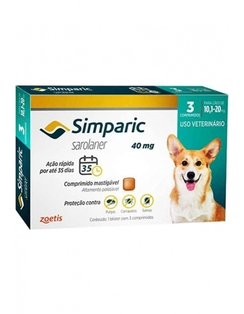 SIMPARIC TAB 40MG(10,1-20KG) CX3